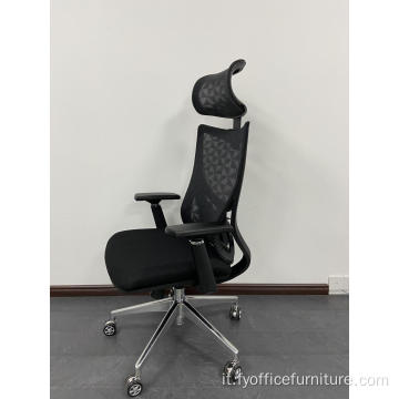 Prezzo all&#39;ingrosso Sedia da ufficio ergonomica reclinabile in rete per ufficio